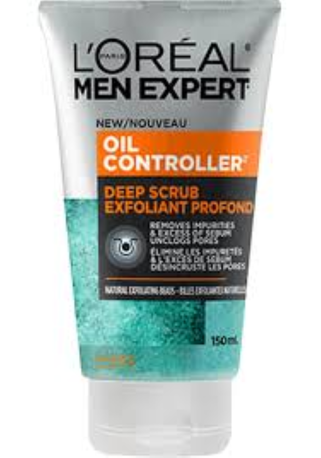 LOREAL MEN EXPERT OIL CONTROLLER DEEP SCRUB 150ML